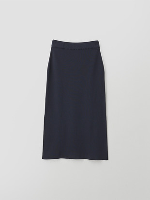 コットンリブニットロングスカート | NUALA | 30G