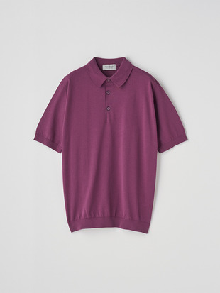 半袖コットンニットポロシャツ | REID | 30G MODERN FIT