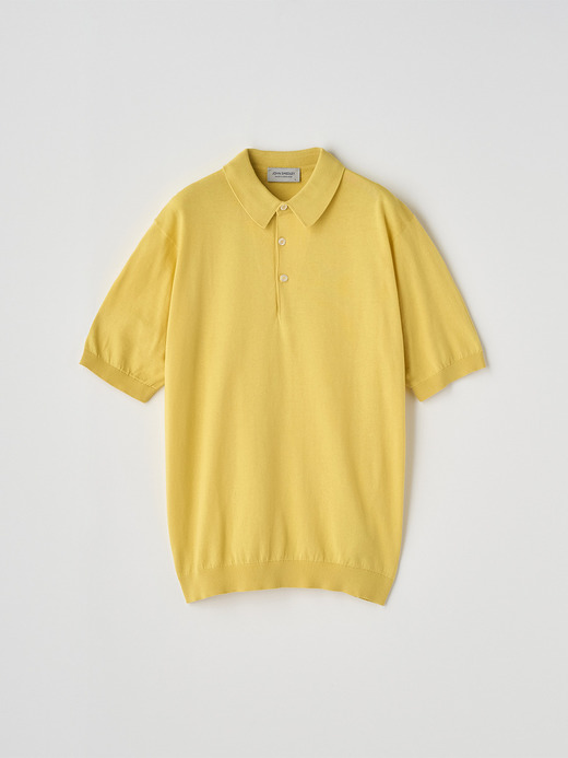 半袖コットンニットポロシャツ | REID | 30G MODERN FIT 詳細画像 POLLEN 2