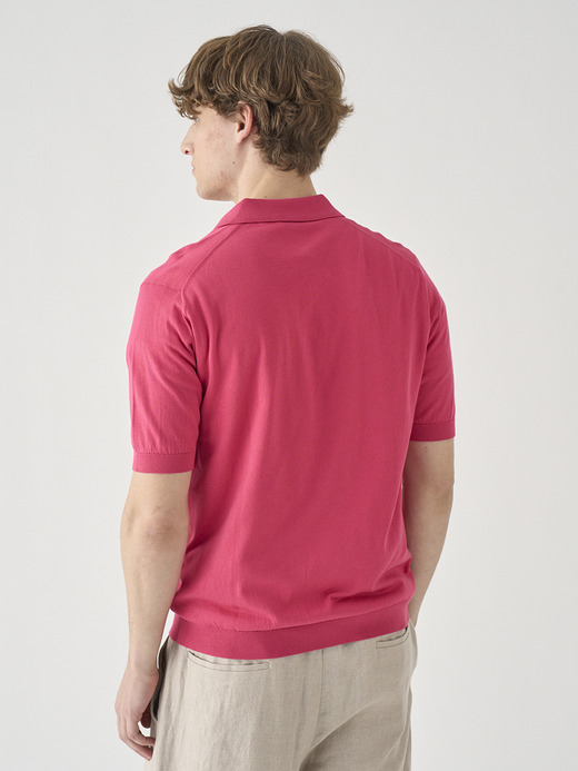 半袖コットンニットポロシャツ | REID | 30G MODERN FIT 詳細画像 ROSEBURN 5