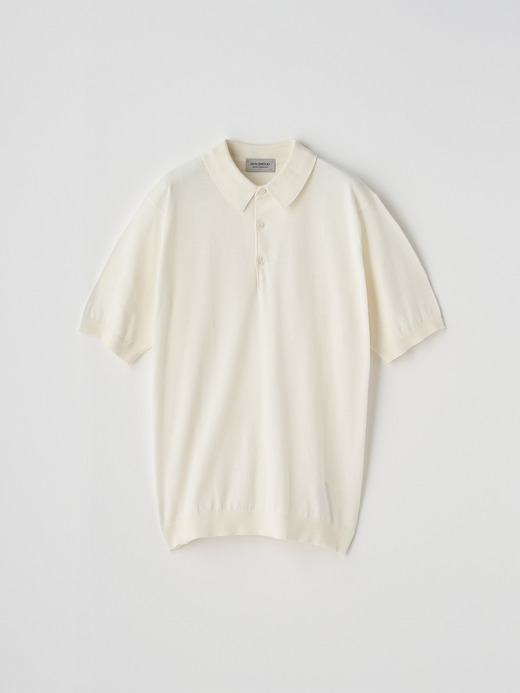 半袖コットンニットポロシャツ | REID | 30G MODERN FIT 詳細画像 STARCH 2