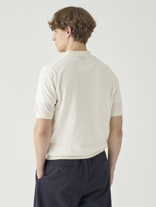 半袖コットンニットポロシャツ | REID | 30G MODERN FIT 詳細画像 STARCH 7