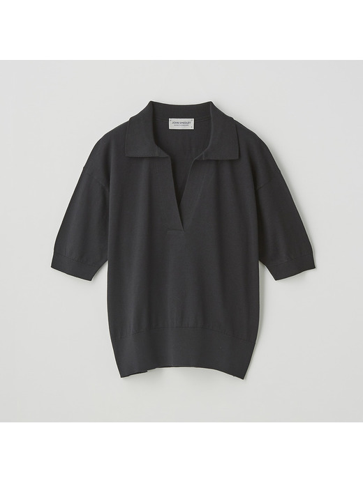 コットンスキッパートップス | S4550 | 30G 詳細画像 BLACK 1