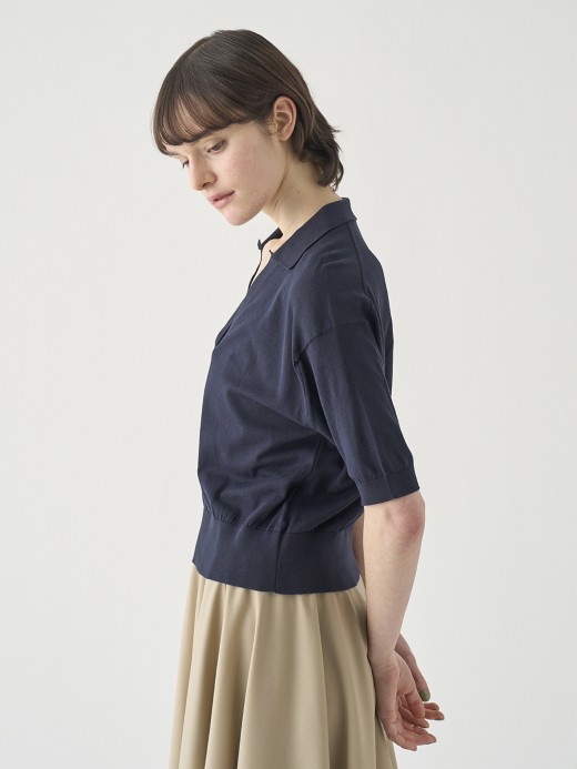 コットンスキッパートップス | S4550 | 30G 詳細画像 NAVY 3