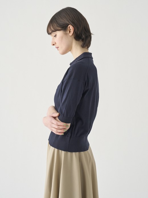 コットンスキッパートップス | S4550 | 30G 詳細画像 NAVY 4