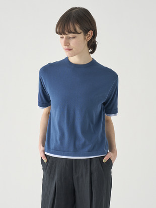 コットンニットTシャツ | S4621 | 30G