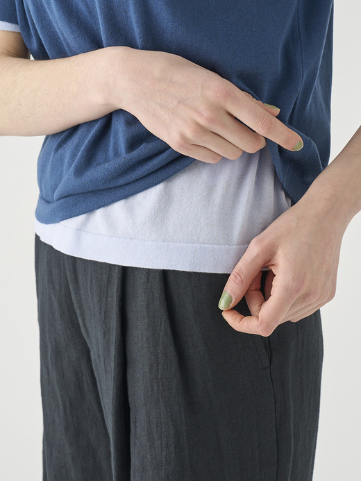 コットンニットTシャツ | S4621 | 30G 詳細画像 DELFT BLUE 10