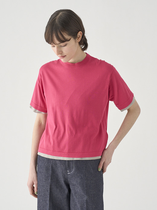 コットンニットTシャツ | S4621 | 30G 詳細画像 ROSEBURN 1