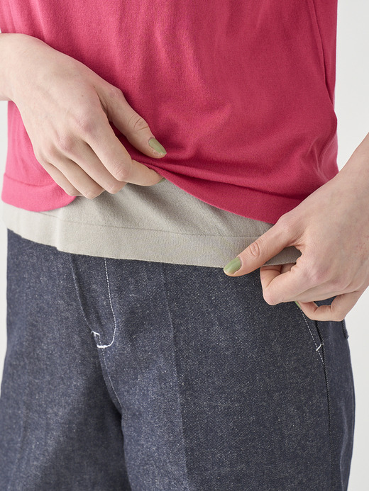 コットンニットTシャツ | S4621 | 30G 詳細画像 ROSEBURN 10