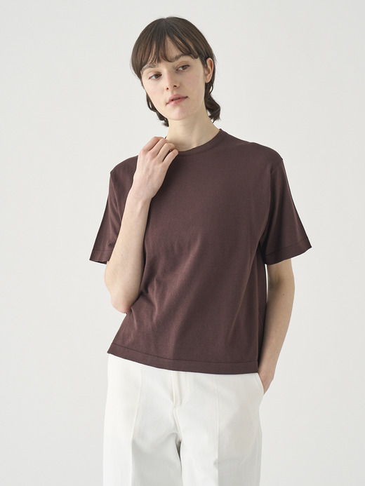 コットンニットTシャツ | S4621 | 30G 詳細画像 RAISIN 3