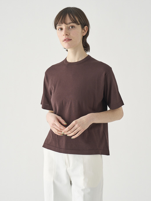 コットンニットTシャツ | S4621 | 30G 詳細画像 RAISIN 4