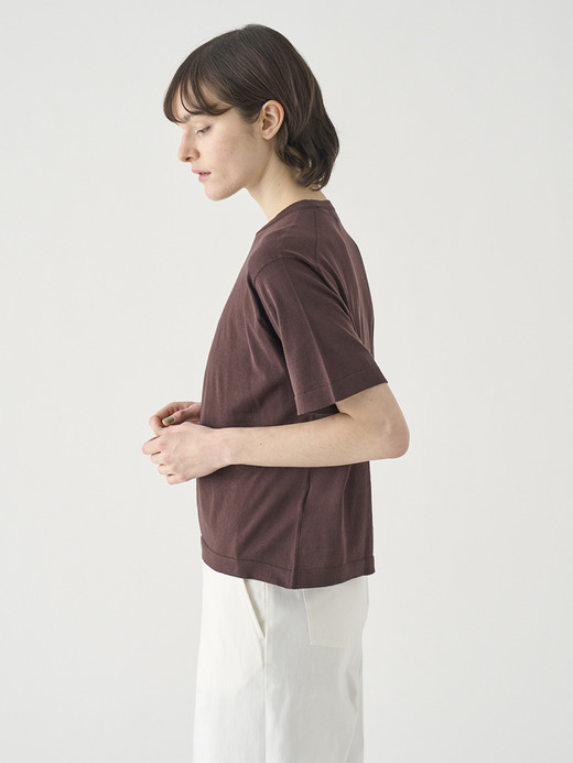 コットンニットTシャツ | S4621 | 30G 詳細画像 RAISIN 5