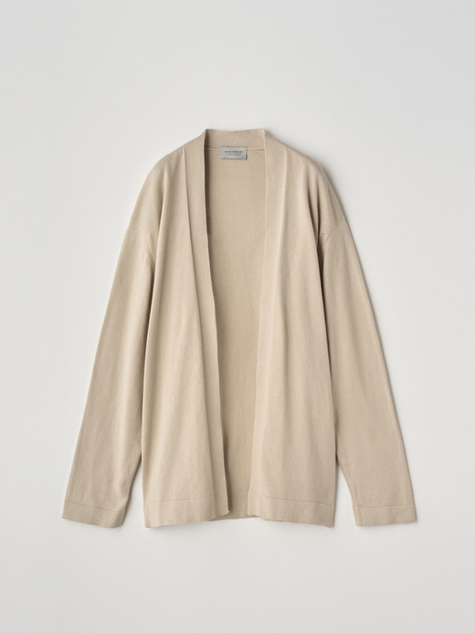 ボタンレス長袖カーディガン | S4680 | 24G  詳細画像 ALMOND 1