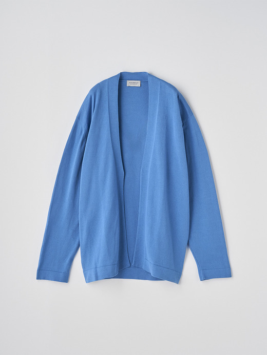 ボタンレス長袖カーディガン | S4680 | 24G  詳細画像 SKYE BLUE 2