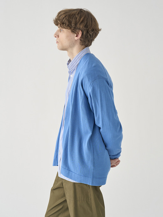 ボタンレス長袖カーディガン | S4680 | 24G  詳細画像 SKYE BLUE 5