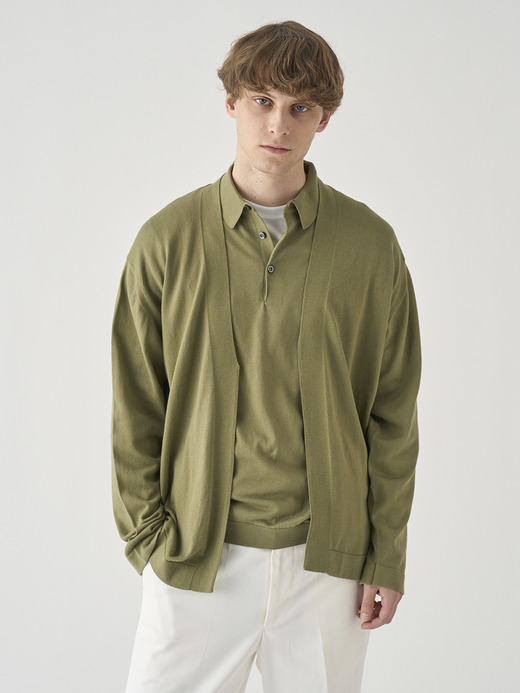 ボタンレス長袖カーディガン | S4680 | 24G  詳細画像 TARRAGON 3