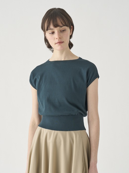 コットンボートネック ワイドニットトップス | S4832 | 30G 詳細画像 RAINFOREST 1