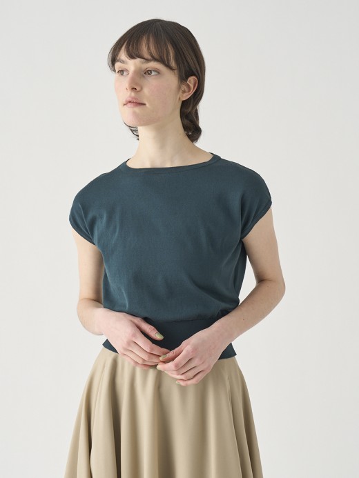 コットンボートネック ワイドニットトップス | S4832 | 30G 詳細画像 RAINFOREST 2