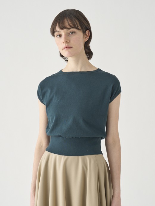 コットンボートネック ワイドニットトップス | S4832 | 30G 詳細画像 RAINFOREST 3