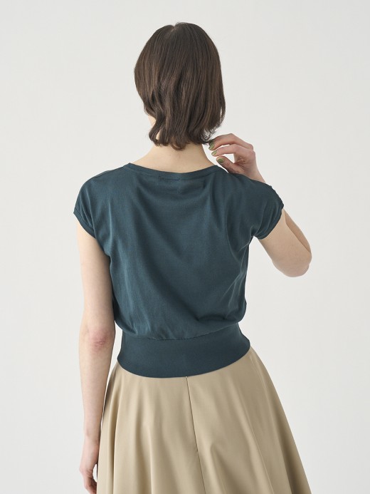 コットンボートネック ワイドニットトップス | S4832 | 30G 詳細画像 RAINFOREST 6