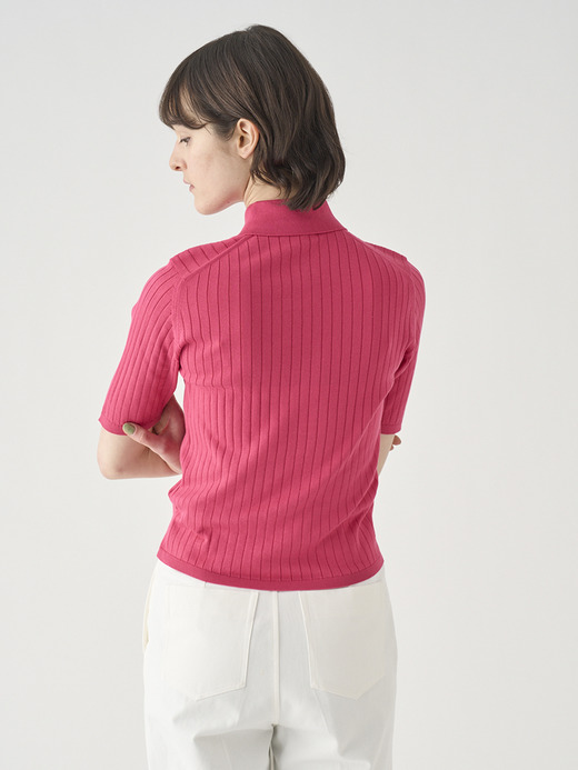 コットンリブニットポロシャツ | S4833 | 30G 詳細画像 ROSEBURN 10