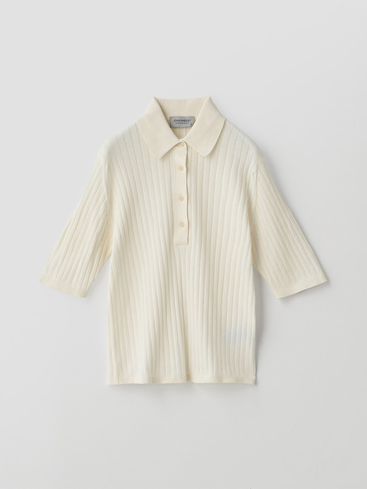 コットンリブニットポロシャツ | S4833 | 30G 詳細画像 STARCH 2