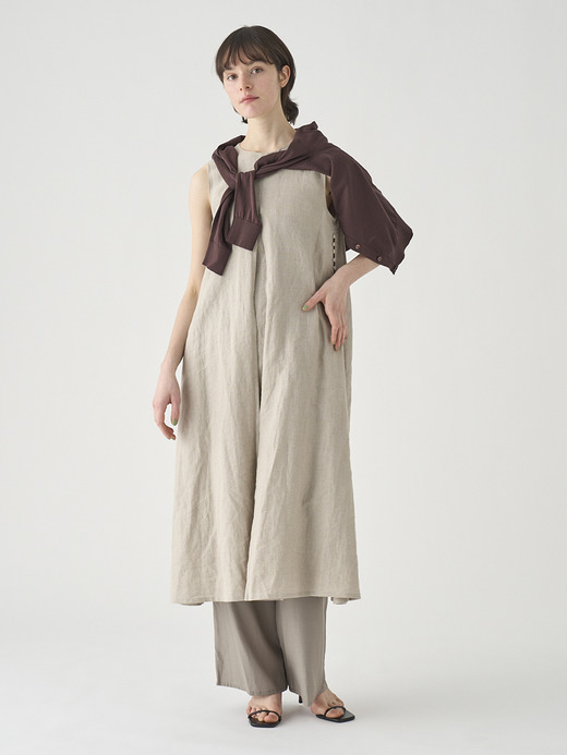 コットンスカラップ長袖ニットカーディガン | S4834 | 30G 詳細画像 RAISIN 8