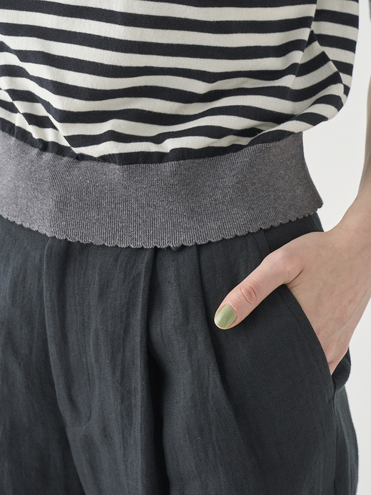 コットンスカラップボーダー半袖ニットプルオーバー | S4836 | 30G 詳細画像 NO4(S4836) 10