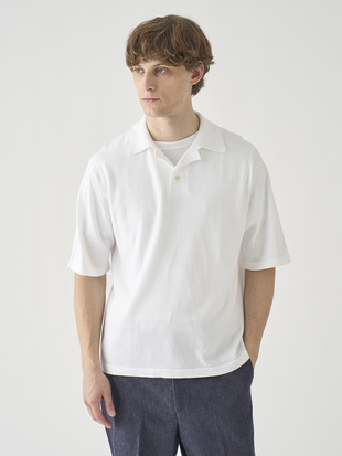 コットン スキッパーネックニットプルオーバー | S4837 | 24G