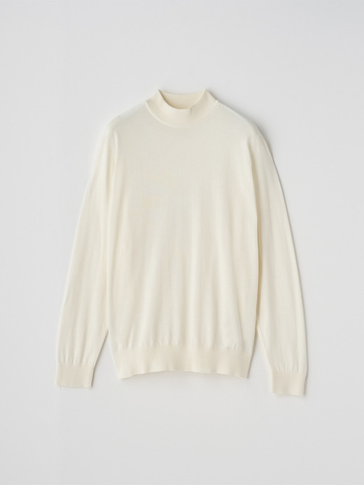 コットン モックネックニットプルオーバー | S4887 | 24G MODERN FIT 詳細画像 STARCH 2
