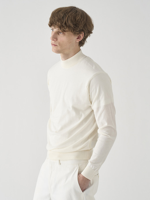 コットン モックネックニットプルオーバー | S4887 | 24G MODERN FIT 詳細画像 STARCH 4