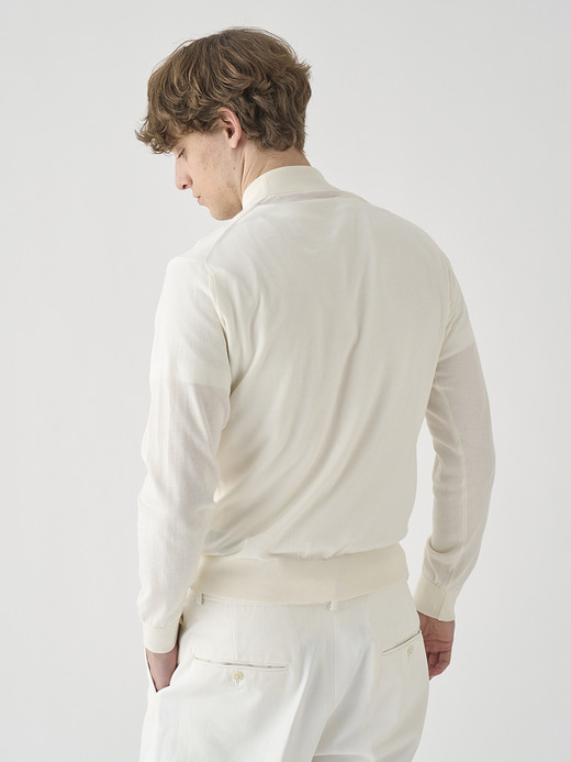 コットン モックネックニットプルオーバー | S4887 | 24G MODERN FIT 詳細画像 STARCH 8