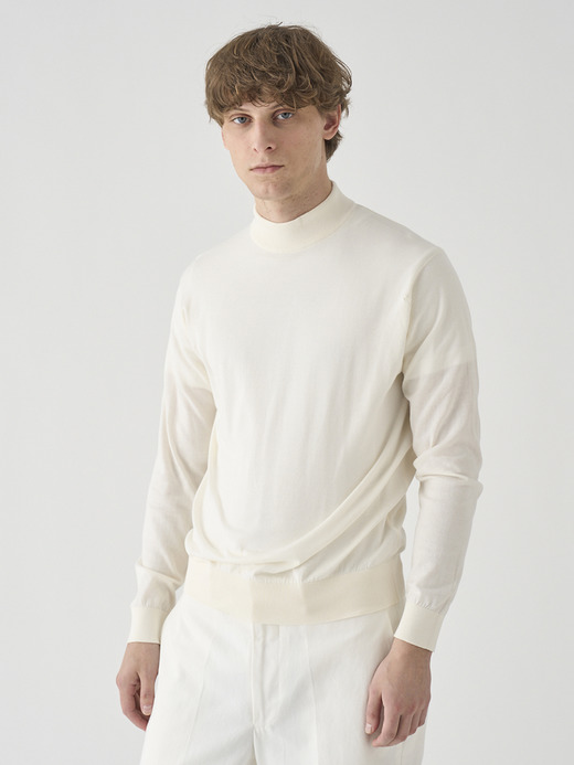 コットン モックネックニットプルオーバー | S4887 | 24G MODERN FIT 詳細画像 STARCH 9