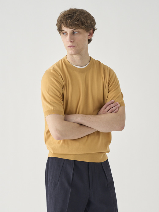 ウール クラシックニットTシャツ | S4922 | 30G EASY FIT 詳細画像 DUNE 3