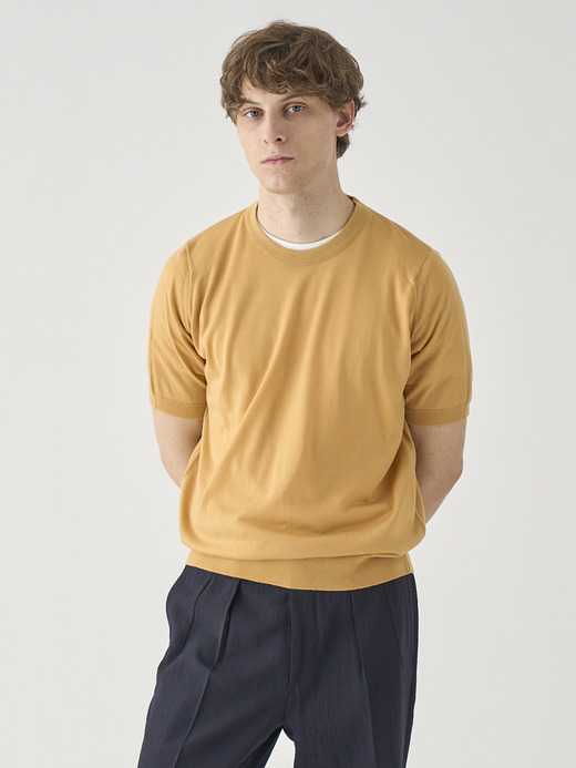 ウール クラシックニットTシャツ | S4922 | 30G EASY FIT 詳細画像 DUNE 4