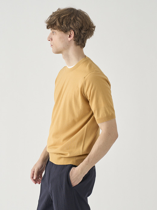 ウール クラシックニットTシャツ | S4922 | 30G EASY FIT 詳細画像 DUNE 5