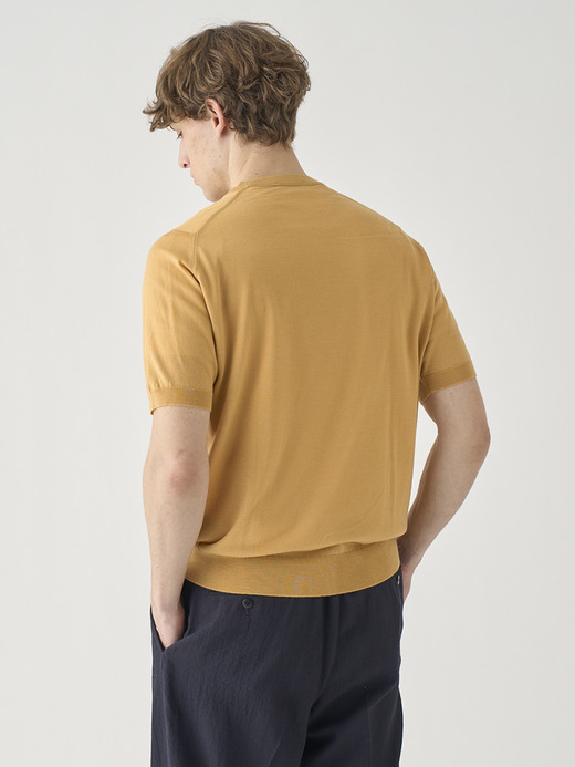 ウール クラシックニットTシャツ | S4922 | 30G EASY FIT 詳細画像 DUNE 8