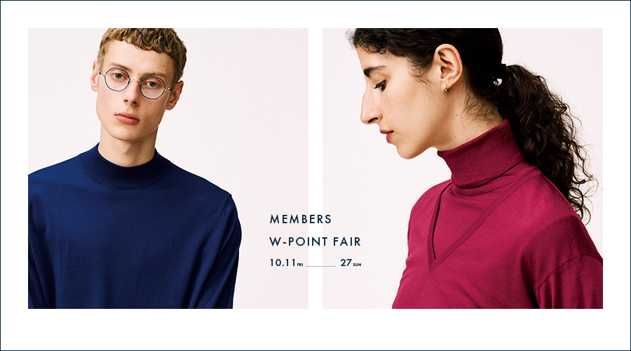 MEMBERS W-POINT FAIR ｜ 10/11-27