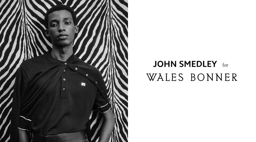 JOHN SMEDLEY for WALES BONNER カプセルコレクション発売｜8/25 銀座・青山・大阪・ONLINE