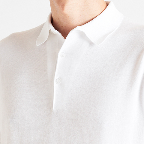 KNIT POLO SHIRT｜メンズ・レディースニットのJOHN SMEDLEY/ジョン 