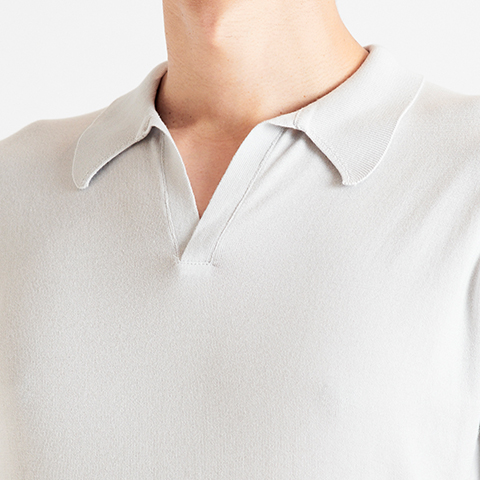 KNIT POLO SHIRT｜メンズ・レディースニットのJOHN SMEDLEY/ジョン 