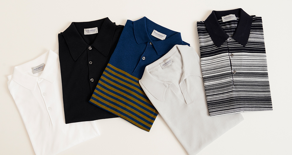 KNIT POLO SHIRT｜メンズ・レディースニットのJOHN SMEDLEY/ジョン 
