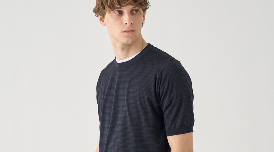 MEN’S STRIPES KNIT